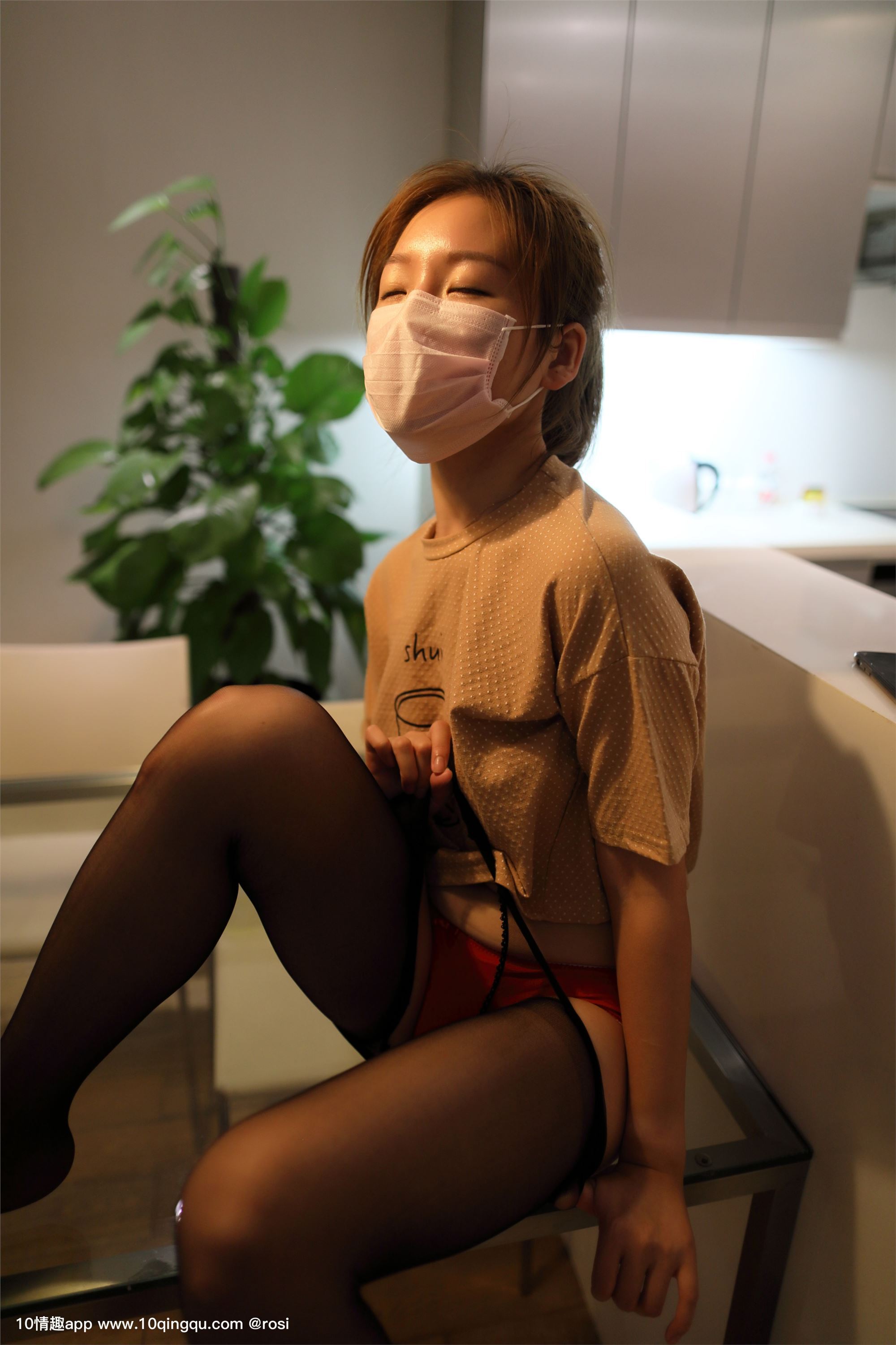 [ROSI Photo] mask series 2019.04.10 no.1032